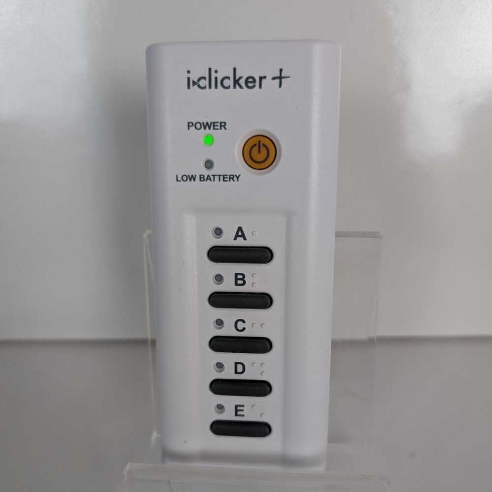 iClicker + Plus Student Response Remote Control Model RLR15 Tested Works